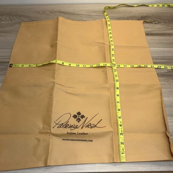 PATRICIA NASH Drawstring Dust Bag Purse Handbag Shoes Storage Cover 21" x 23 1/2 - Picture 3 of 4